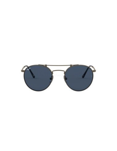 Ray Ban RB8147 9138T0 Round Titanium Azul Pewter Original | Sunnies...