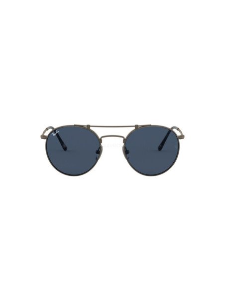 Ray Ban RB8147 9138T0 Round Titanium Azul Pewter Original | Sunnies...