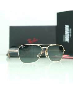 Ray Ban RB8136 913658 Caravan Titanium Negro G-15 Dorado | Sunnies.uno 2