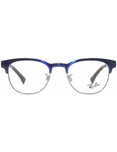 Ray Ban Oftalmico Rb6317 2863 Clubmaster Metal Azul Plata | Sunnies...