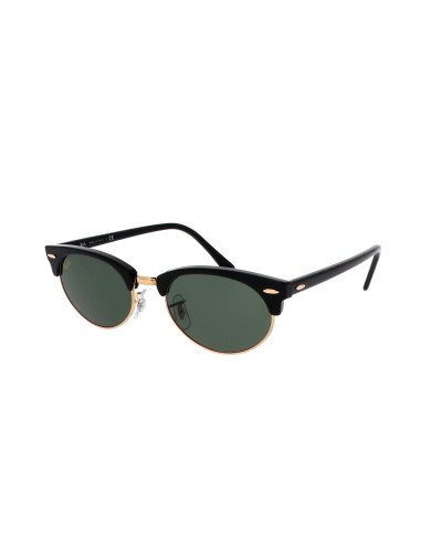 Ray Ban Rb3946 1303/31 CLUBMASTER OVAL LEGEND GOLD G-15 Negro | Sun...