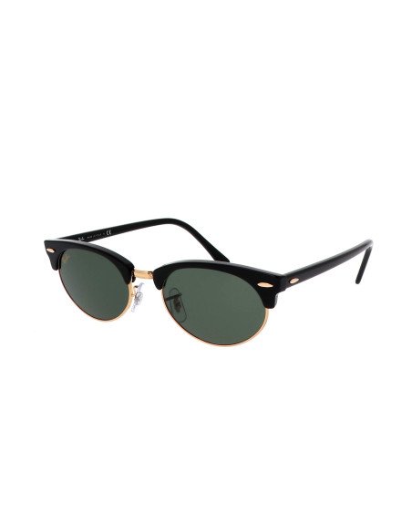 Ray Ban Rb3946 1303/31 CLUBMASTER OVAL LEGEND GOLD G-15 Negro | Sun...