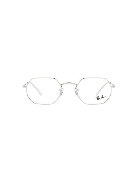 Ray Ban Oftalmico Rb6456 2501 Octagonal Plata Original | Sunnies.uno