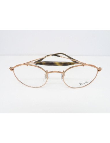 Ray Ban Oftalmico Rb3747v 2943 Round Double Bridge Cobre | Sunnies.uno