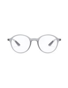 Ray Ban RB8904 5244 Round Metal Gris Plata Fibra de carbono 2