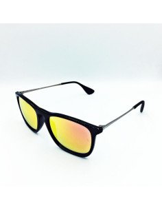 Ray Ban Rb4187 601/6Q Chris Rojo Espejo Negro 2