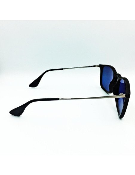 Ray Ban Rb4187 601/6Q Chris Rojo Espejo Negro