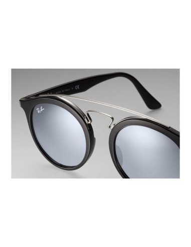 Ray Ban Rb4256 6274/7B Gatsby I Plata Espejo Negro Original | Sunnies...