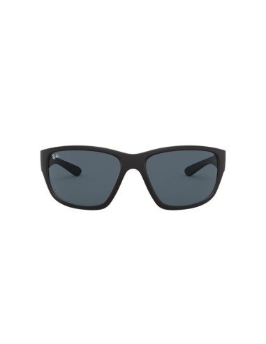 Ray Ban Rb4300 601s/r5 Square Oversized Negro Mate Gris | Sunnies...
