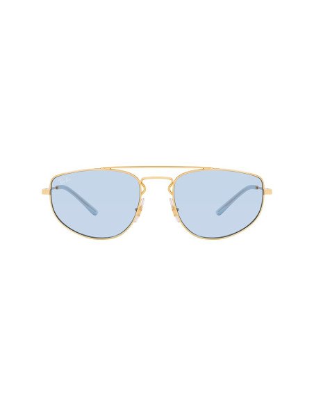 Ray Ban RB3668 001/Q2 Square Shape Azul Transparente Dorado | Sunnie...