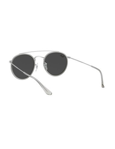 Ray Ban Rb3647n 921231 Round Double Bridge Negro Clasico | Sunnie...