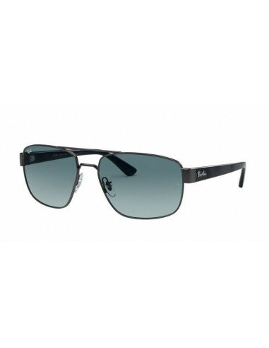 Ray Ban Rb3663 004/3M Square Shape Azul degradado Plateado Negro