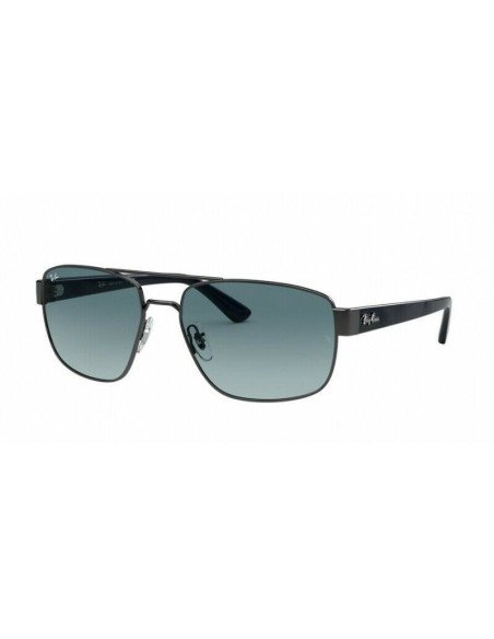Ray Ban Rb3663 004/3M Square Shape Azul degradado Plateado Negro