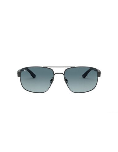 Ray Ban Rb3663 004/3M Square Shape Azul degradado Plateado Negro