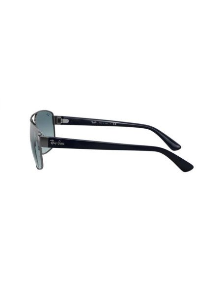 Ray Ban Rb3663 004/3M Square Shape Azul degradado Plateado Negro