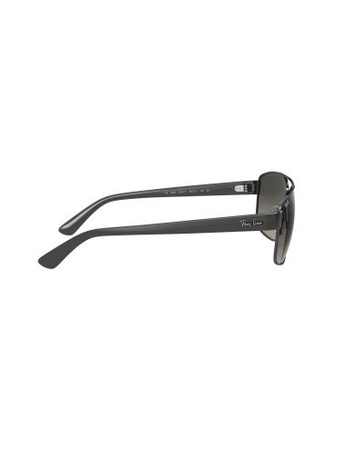 Ray Ban Rb3663 004/71 Square Shape Gris degradado Plateado Negro