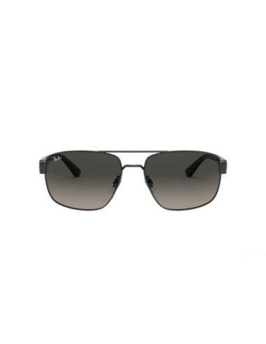 Ray Ban Rb3663 004/71 Square Shape Gris degradado Plateado Negro