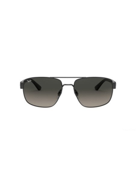 Ray Ban Rb3663 004/71 Square Shape Gris degradado Plateado Negro