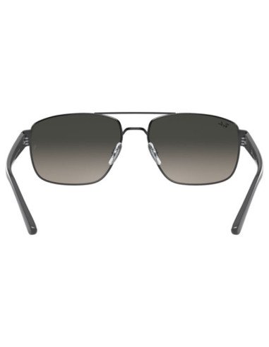 Ray Ban Rb3663 004/71 Square Shape Gris degradado Plateado Negro