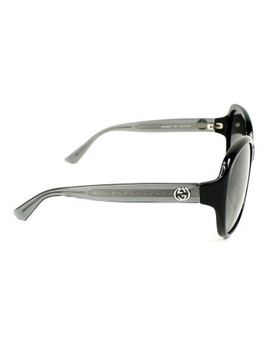 Gucci Gg0080s 002 Oval Oversized Negro Degradado Original