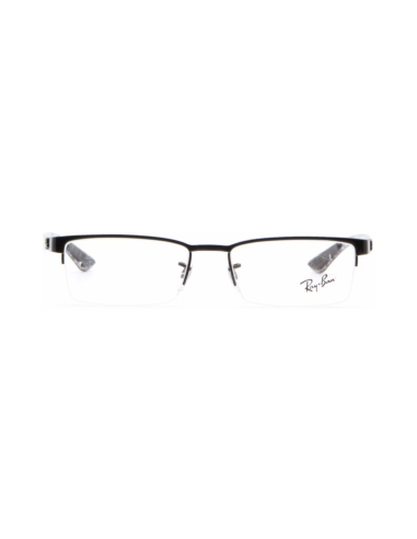Ray Ban Oftalmico Rb8412 2509 Square Negro Fibra De Carbono