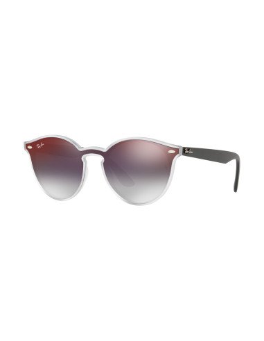 Ray Ban Rb4380n 6355U0 Blaze Round Azul Violeta Degradado