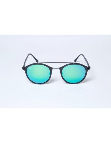 Ray Ban Rb4266 601s3r Round Double Bridge Lightray Verde | Sunnies.uno
