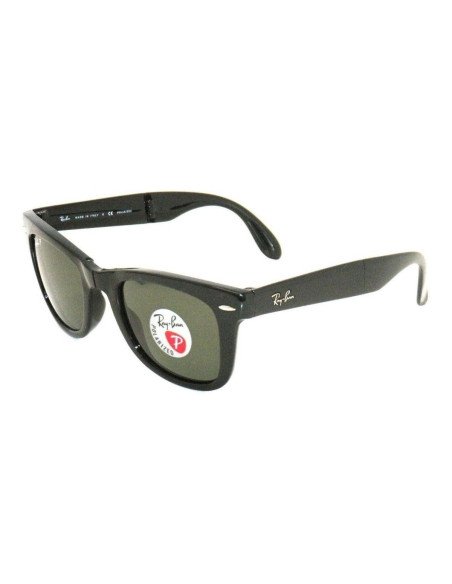 Ray Ban Rb4105 601/58 Wayfarer Folding Polarizado Negro G-15 | Sunn...