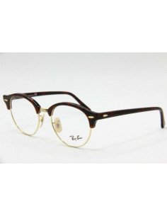 Ray Ban Oftalmico Rb4246v 2372 Clubround Optics Carey Dorado | Sunn... 2