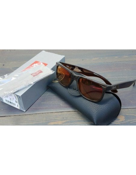 Ray Ban Rb4165 714/s0 Justin Cafe Vino Degradado Espejo Icon | Sunn...