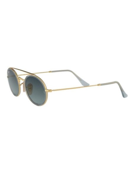 Ray Ban Rb3847n 91233m Oval Double Bridge Azul Degradado | Sunnies.uno