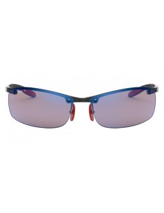 Ray Ban RB8305M F005/H0 Scuderia Ferrari Collection Square Shape Azul 2