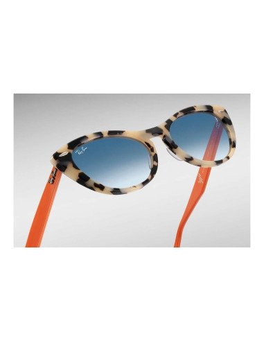 Ray Ban RB4314N 12693f Nina Azul Degradado Naranja