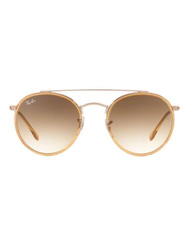 Ray Ban Rb3647n 907051 Round Double Bridge Cafe Degradado | Sunnies...