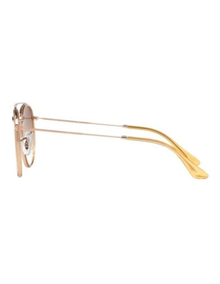Ray Ban Rb3647n 907051 Round Double Bridge Cafe Degradado | Sunnies...
