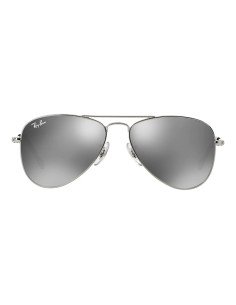 Ray Ban RJ9506S 212/6G Aviator Junior Plata Espejo Gris 2