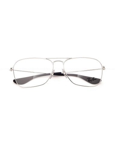 Ray Ban Oftalmico Rb3610v 2501 Caravan Optics Plateado Azul | Sunni...