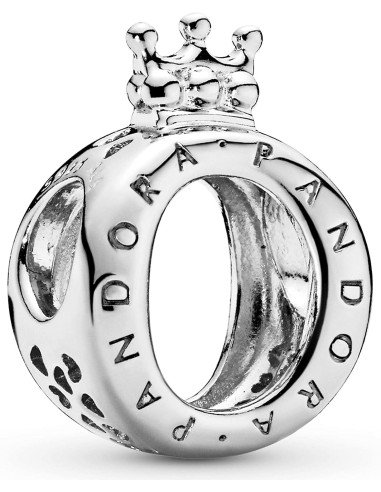 Charm Pandora Corona O Logo plata 787401