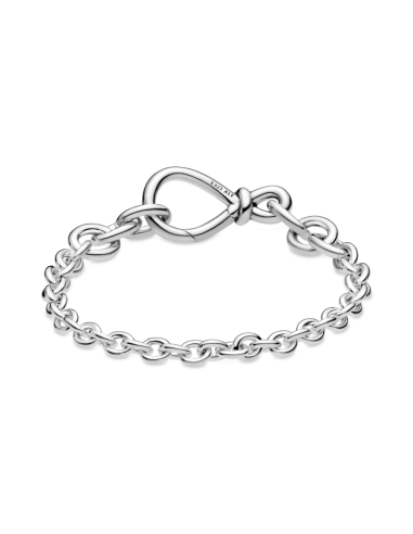 Brazalete Pandora de cadena Nudo infinito grueso 598911c00