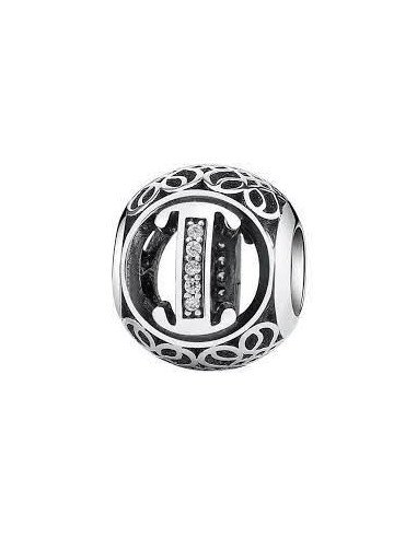 Charm Pandora Letra I Vintage 791853cz pa63