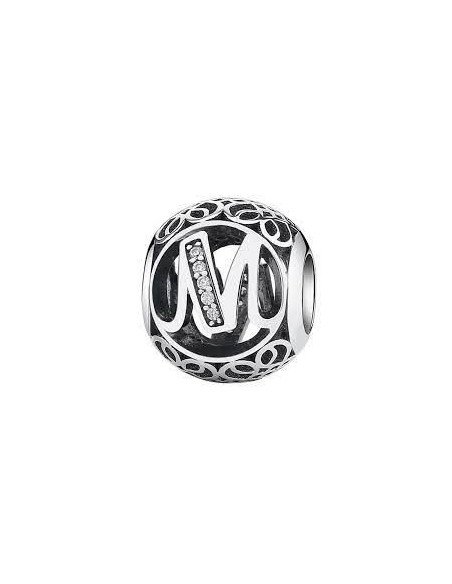 Charm Pandora Letra M Vintage 791857cz pa66