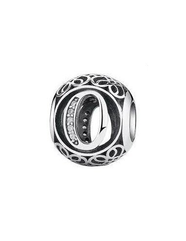 Charm Pandora Letra O Vintage 791859cz pa68