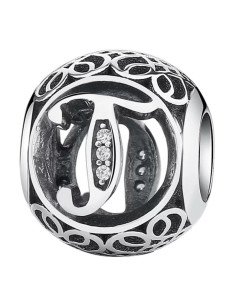 Charm Pandora Letra T Vintage 791864cz pa73