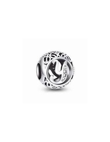 Charm Pandora Letra Y Vintage 791869cz pa75