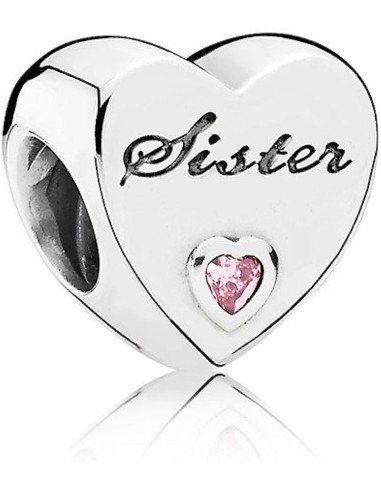 Charm Pandora Corazon Hermana 791946CZ pa96