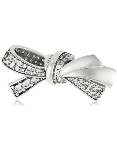 Charm Pandora Moño De Mujer Brillante 797241CZ pa99