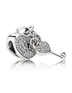 Charm Pandora Candado Corazon De Amor 791429cz pa135