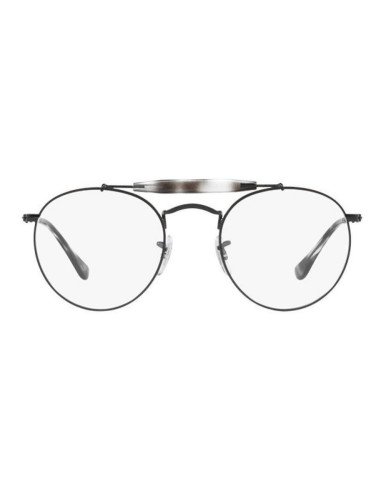 Ray Ban Oftalmico Rb3747v 2760 Round Double Bridge Negro | Sunnies.uno