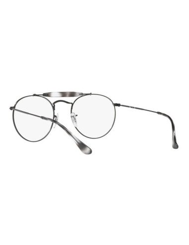 Ray Ban Oftalmico Rb3747v 2760 Round Double Bridge Negro | Sunnies.uno