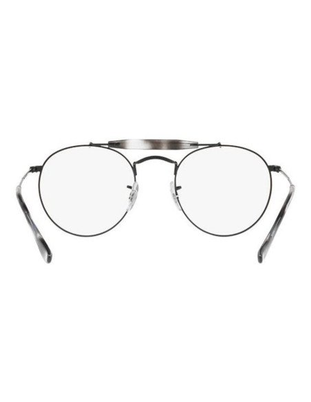 Ray Ban Oftalmico Rb3747v 2760 Round Double Bridge Negro | Sunnies.uno